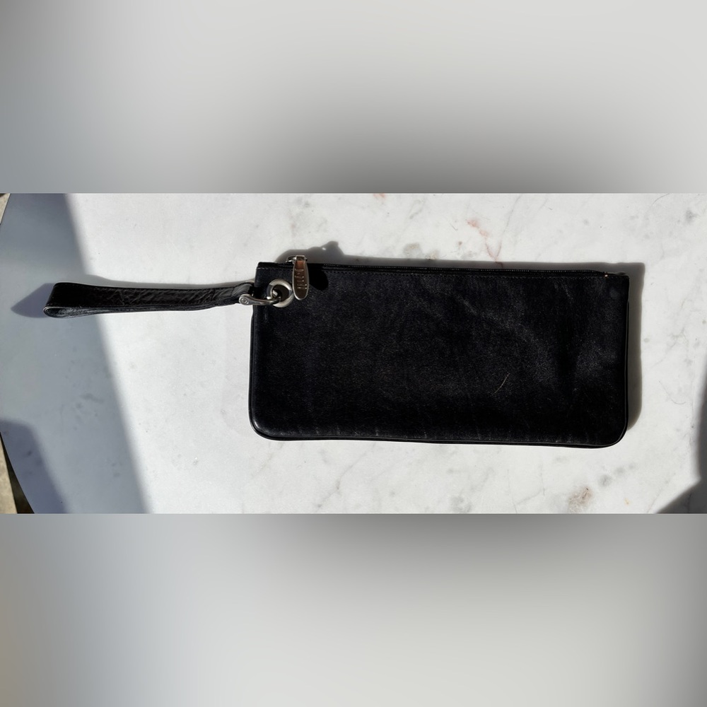 J. Jill Clutch with wrist strap, also doubles as a chic travel wallet!